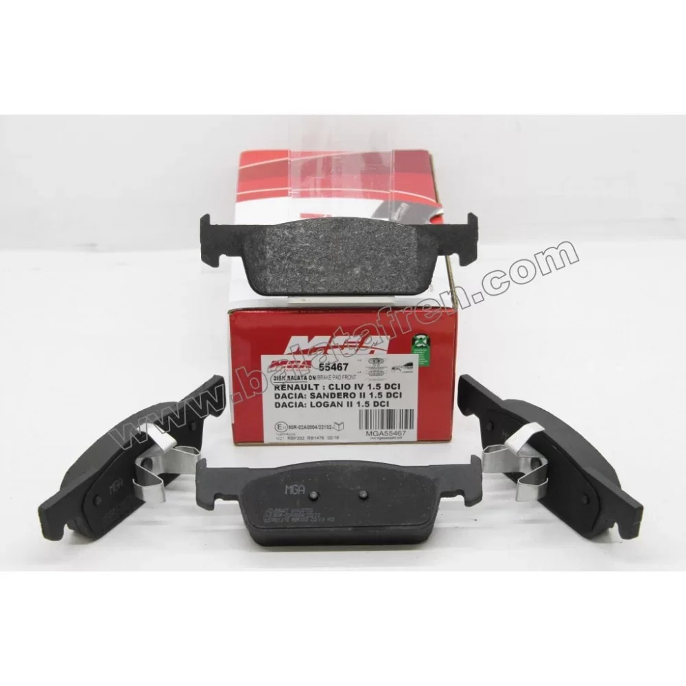 Renault Symbol Ön Fren Balatası 2012 Ve Sonrası