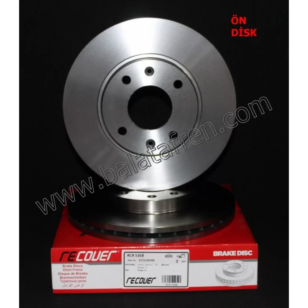 HYUNDAI ELANTRA 00-06/SONATA 98-05/MAGENTİS FREN DİSKİ ÖN