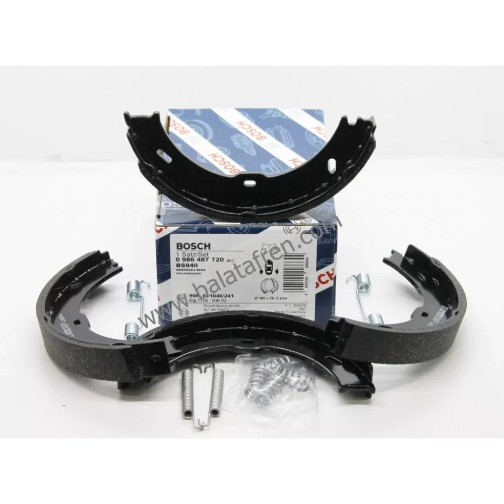 Bosch Volkswagen Crafter Arka El Fren Balatası (Tek Teker) 2006-2018