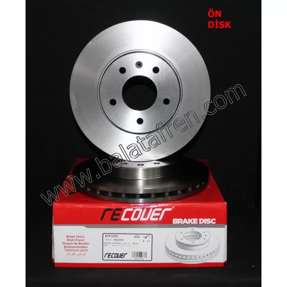 Opel Antara (L07) Ön Fren Diski 2006- Sonrası (296mm)