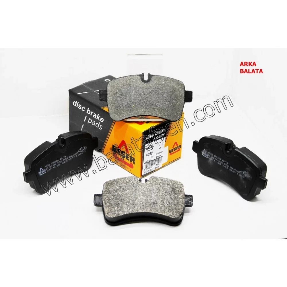 FREN BALATA ARKA IVECO DAILY IV 2.3i FISLI 21.00mm