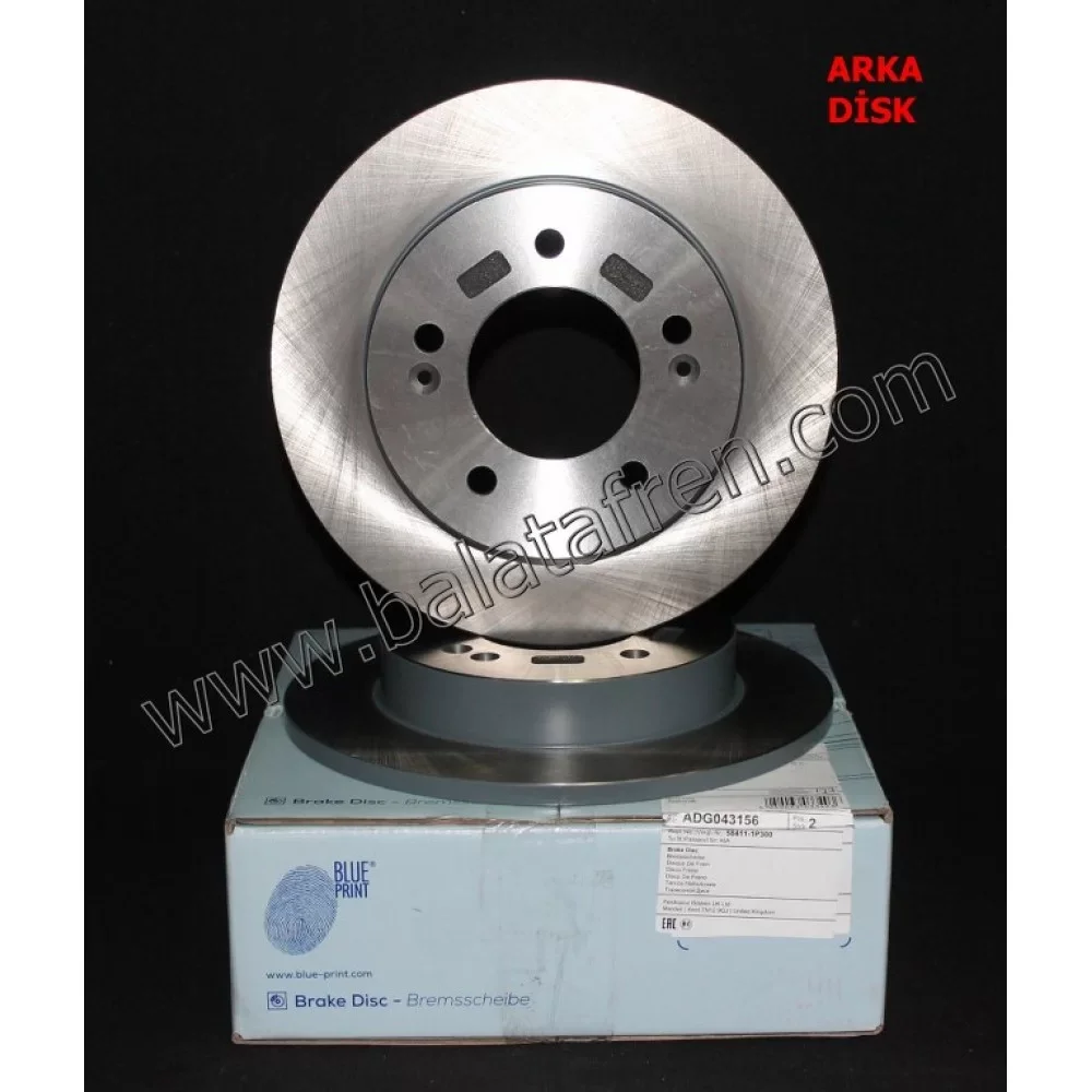 FREN DİSKİ ARKA İX20 10>/VENGA 10>