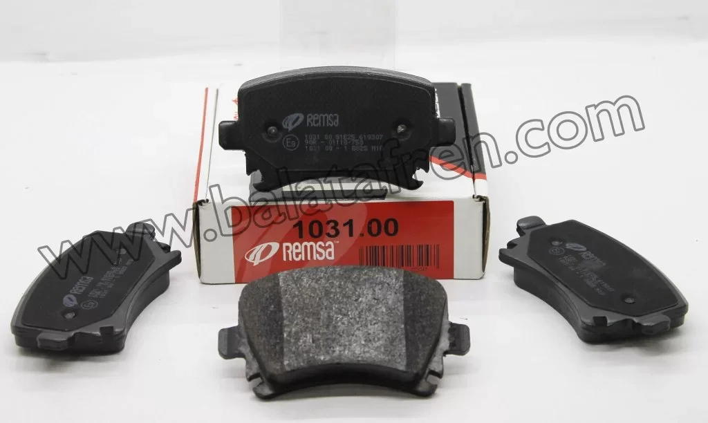 Remsa Skoda Octavia 1Z3 Arka Fren Balatası 2004-2012