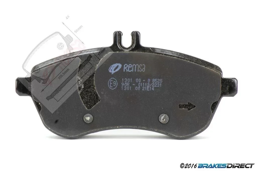 Remsa Mercedes C Class W204 Ön Fren Balatası 2007-2014