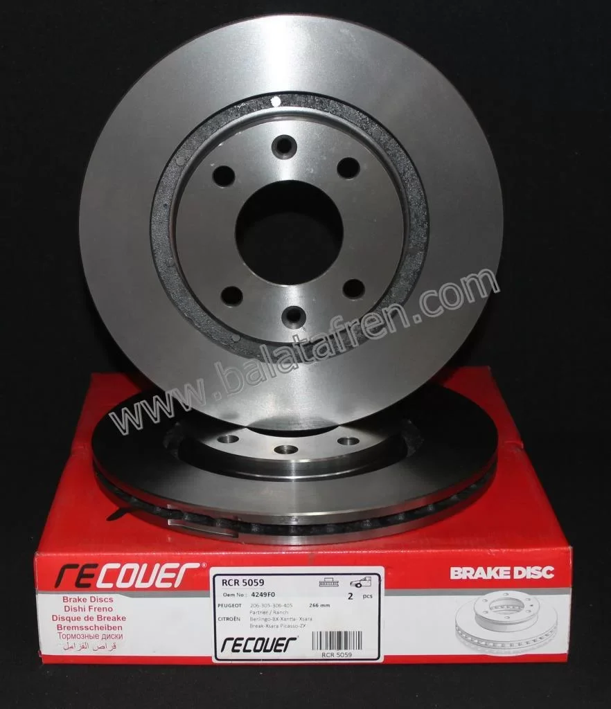 Ci̇troen Xsara Ön Fren Di̇ski̇ 266mm Hava Kanallı 1998-2005