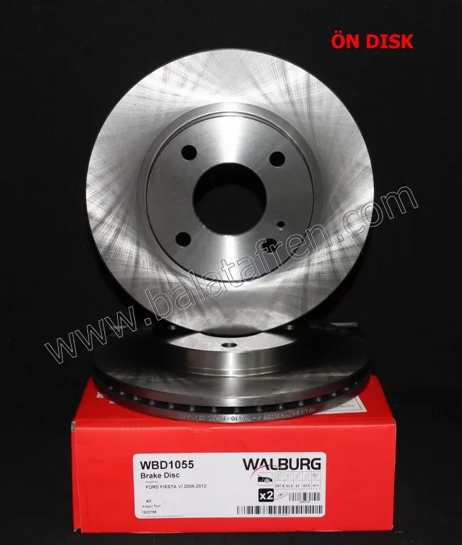 Mazda 2 Ön Fren Di̇ski̇ 258mm 2007-2015