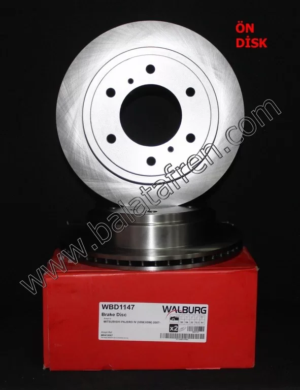 MITSUBISHI PAJERO FREN DİSKİ ARKA HAVALI  96-07