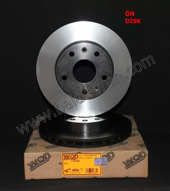 Chery Tiggo Ön Fren Di̇ski̇ 2008-2015 Hava kanallı 265mm