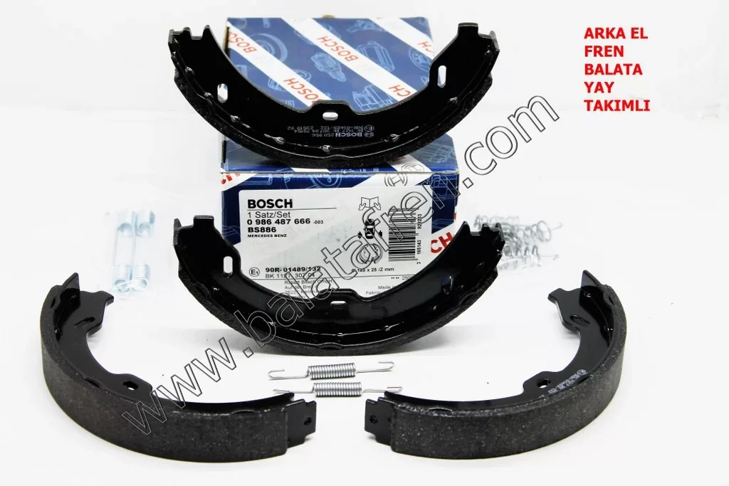 Bosch Mercedes S Class W221 Kasa El Fren Balatası 2005-2013 Bosch