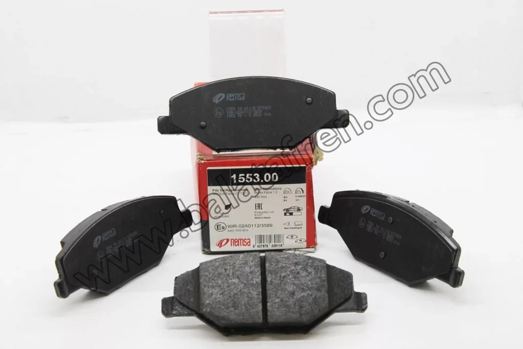 Remsa fren balata ön skoda fabıa 2 1.2 17.80mm 2006-201