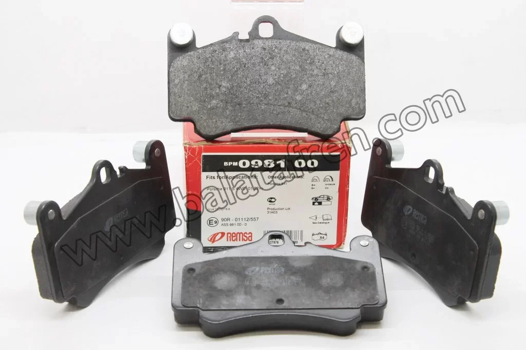 fren balata ön porsche 911 (996) 3.6 carrera 4 199