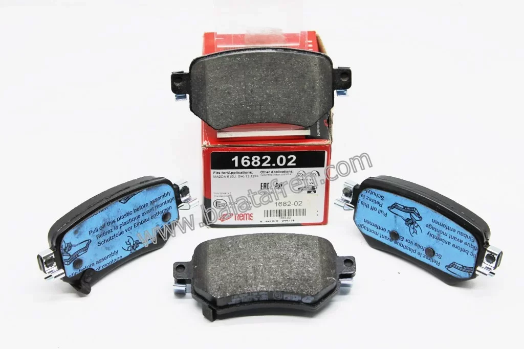 Remsa fren balata ikazlı arka mazda 6 (gj,gh) 2.0 2013