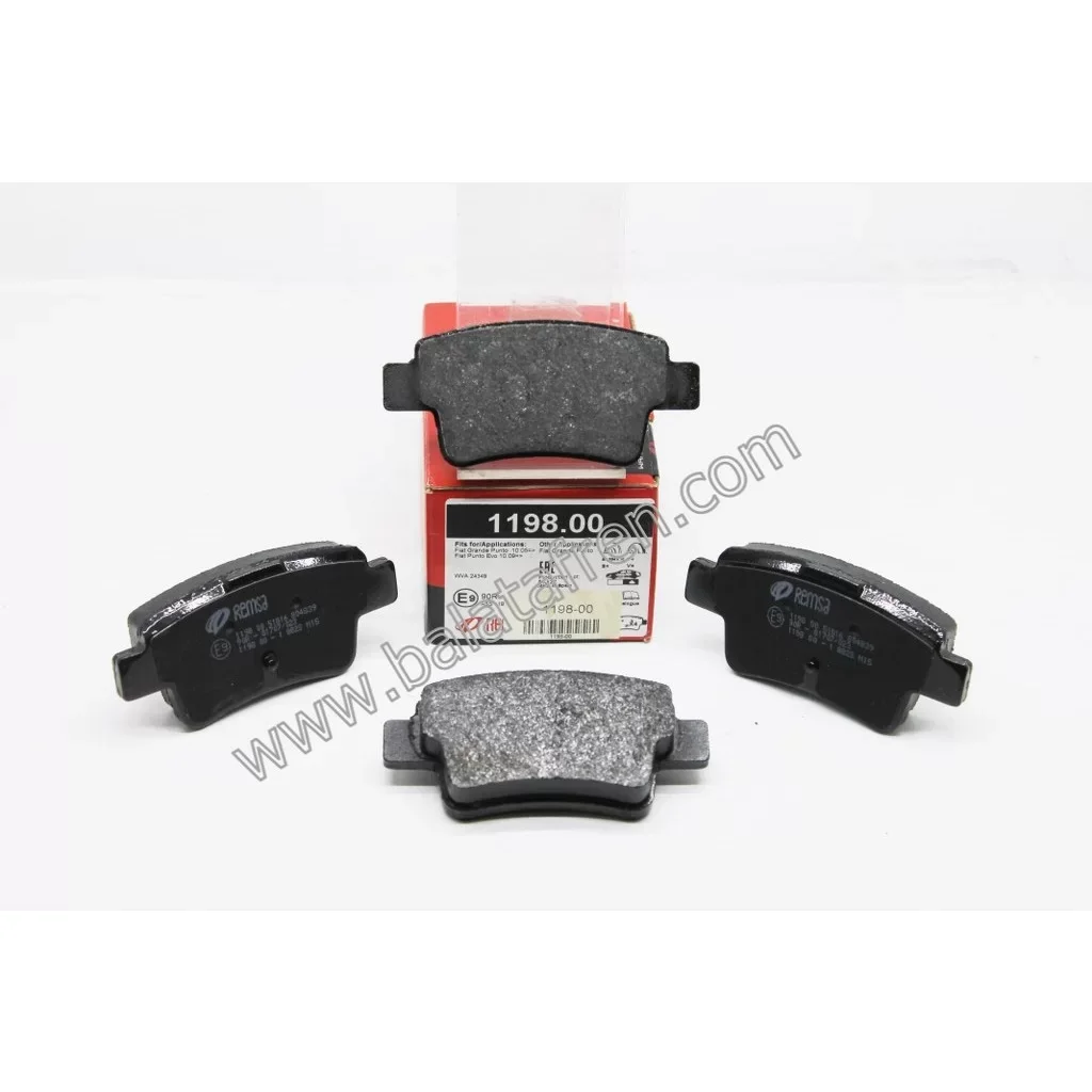 Remsa Fiat Punto 199 Arka Fren Balatası 1.3/1.4 2012 ve Sonrası