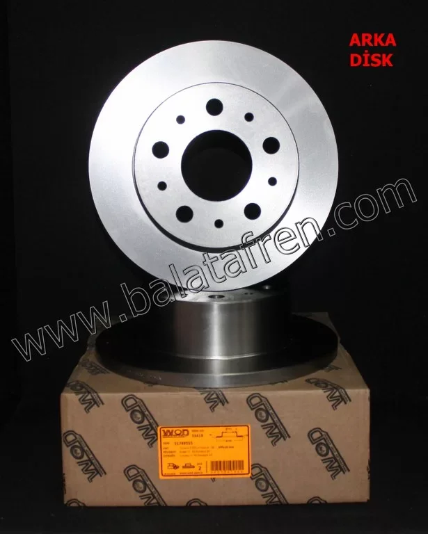 Fiat Ducato (250) Arka Fren Diski 2006-2014