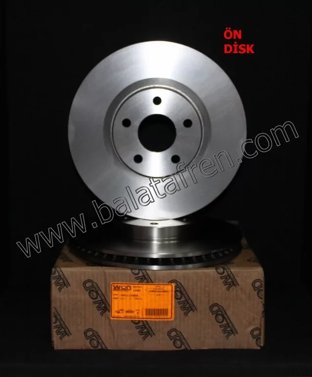 Ford Focus Fren Diski Ön 2018 Ve Sonrası Hava Kanallı 308mm