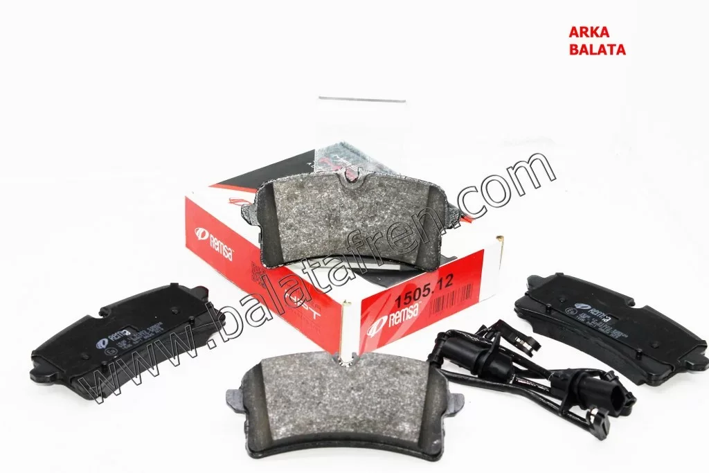 Remsa Audi A8 (4h) Arka fren Balata Fi̇şli̇ 2009 Ve Sonrası