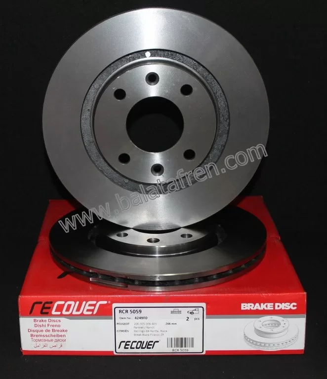 Peugeot 306 Ön Fren Di̇ski̇ 266mm Hava Kanallı 1994-2003