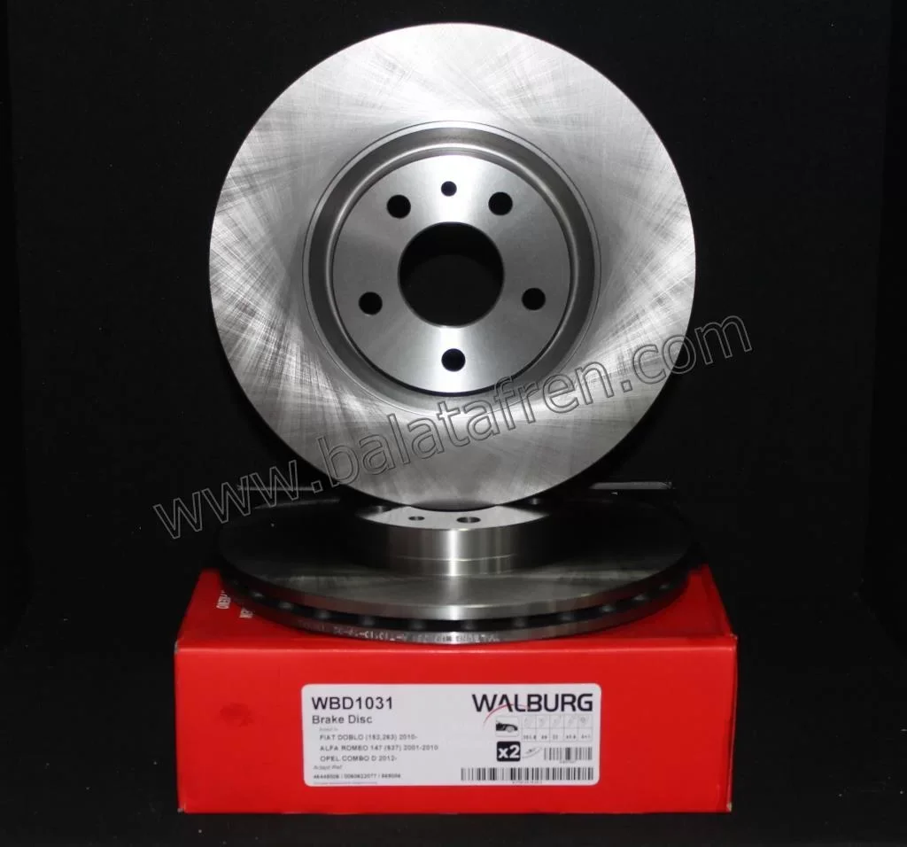 fi̇at 500l 2012 ön fren di̇ski̇ 284mm 5bi̇jon 2012 ve sonrası