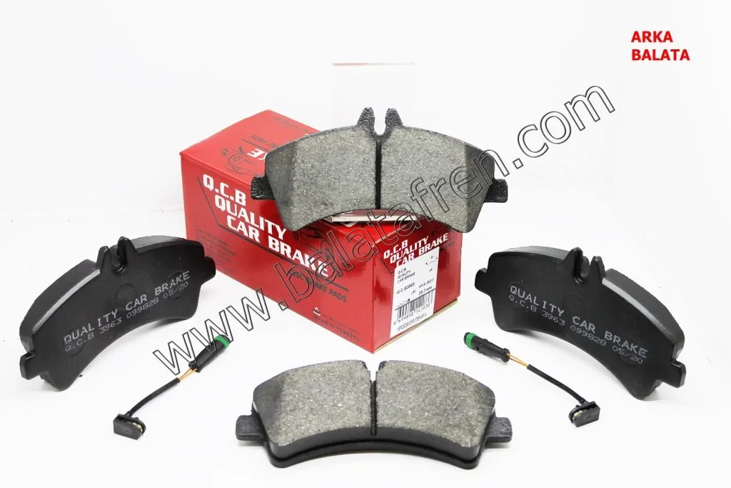 -(VW: CRAFTER 06>11/MERCEDES SPRINTER FREN BALATA ARKA 06-16 ÇİFT TEKER