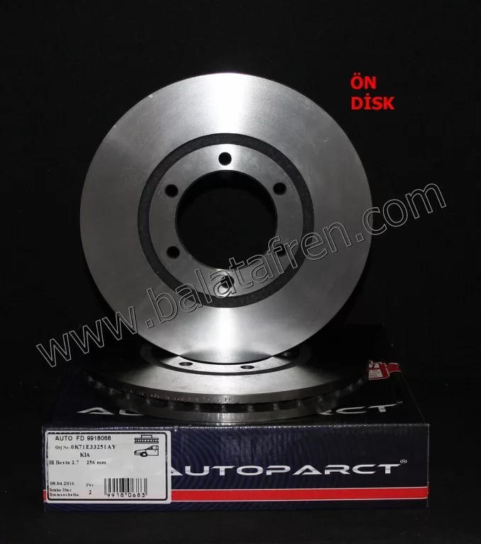 Mazda E2200 Ön Fren Diski 1983-1999