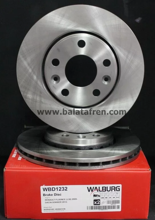 Renault Megane 3 Kz0/1-Bz0/1 Ön Fren Diski 2008-2015 5 Bijon