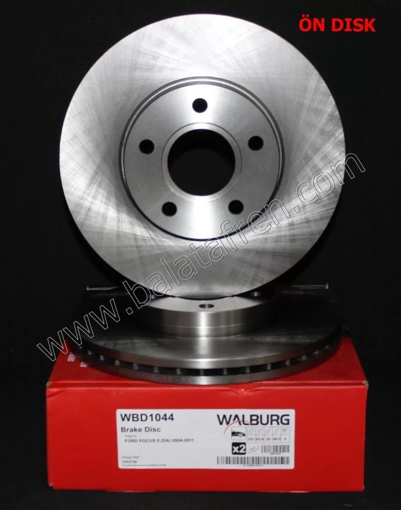 Volvo C30  Ön Fren Di̇ski̇ 278mm Hava Kanallı 2006-2012