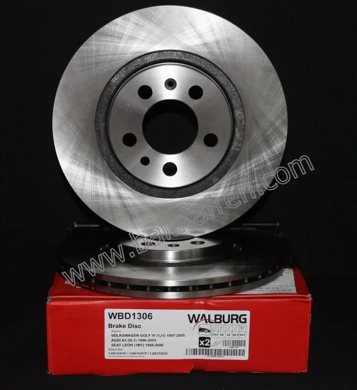 Volkswagen Golf 4 1997-2006 Ön Fren Di̇ski̇ 280mm Hava Kanallı