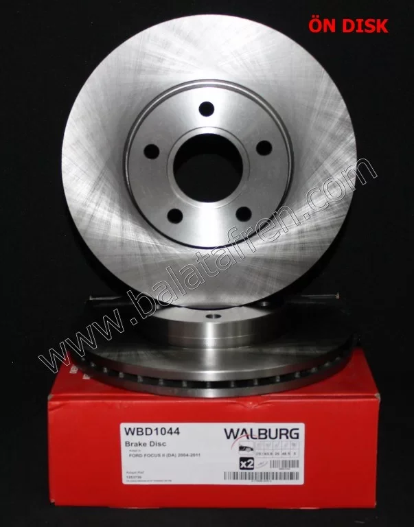 Ford Focus 2 Ön Fren Di̇ski̇ 278mm Hava Kanallı 2004-2012