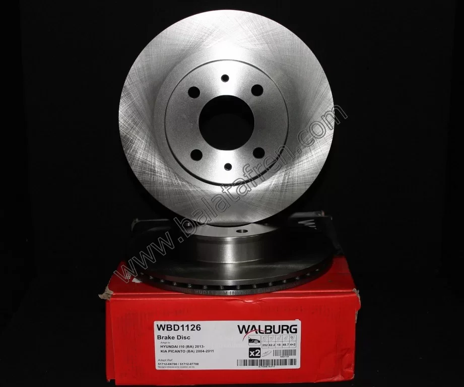 fren diski ön havalı hyundai i10 (ba) 1.2 d-cvvt 1