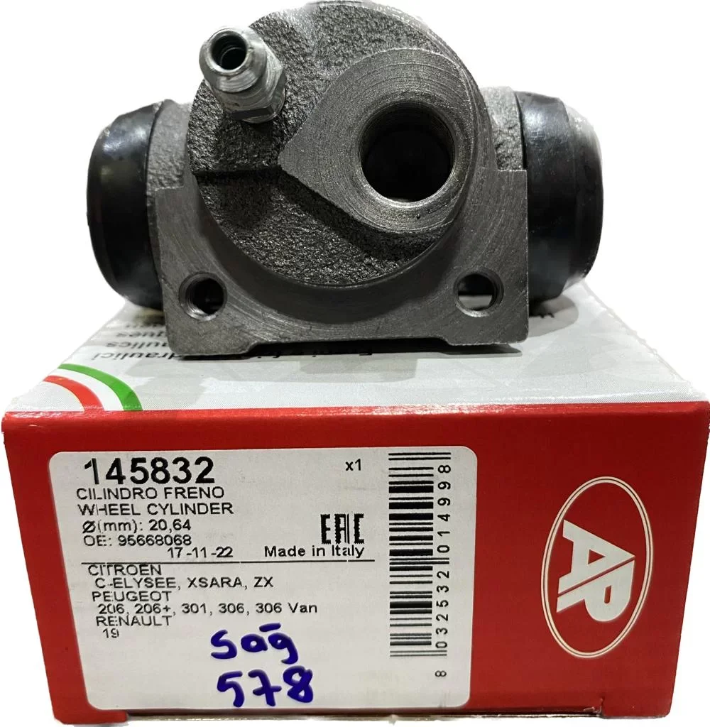 fren silindiri arka sağ 206/306/301/c-elysee 2012>