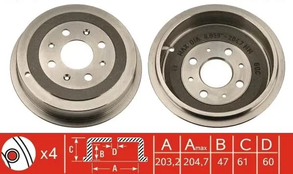 Punto 2005-,Evo 2008-/Corsa D 2006- Arka Kampana