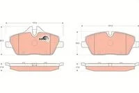 Bmw 1 seri e87 116 i Fren Balata Ön 03-12