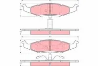 Chrysler Neon Ön Fren Balata 1994-2000