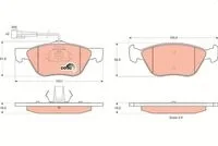 Fiat bravo 2.0 Marea 2.0 Fren Balata Ön 95-02