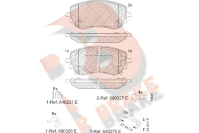 Fiat Egea Egea Cross Fren Balata Ön ikazlı 20/-