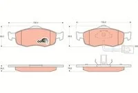 Ford Mondeo 2 Fren Balata Fişli Ön 1.6i 16v 96-00