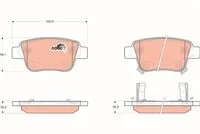 fren balata arka avensis 97>08/corolla verso 04>09