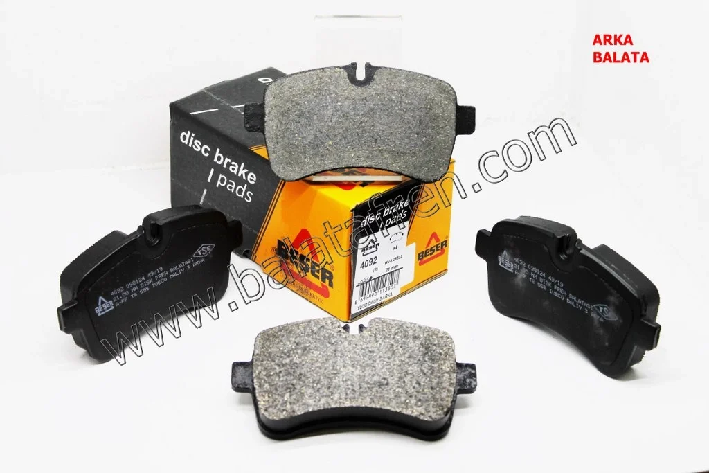 fren balata arka iveco daily 4 2.3i fişli 21.00mm