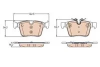 fren balata arka land rover discovery sport (lc) 2
