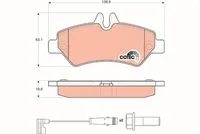 fren balata arka-vw crafter 2006>2015/mercedes sp