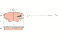 fren balata fişli ön renault clio symbol