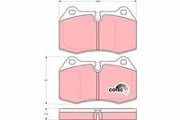 fren balata ön bmw 7 seri (e38) 725 tds 94-01