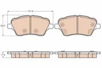 fren balata ön ford tourneo courier 1.5 tdcı 2014>