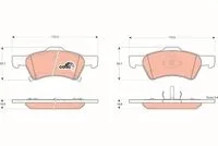 fren balata ön voyager 4 (99-08)/caravan (00-07)