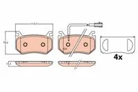 Fren Balatası Arka Giulia (2015>) / Stelvio (2016>)
