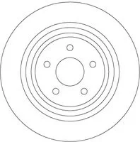 Fren Diski Arka Ford Kuga elektronik el fren 316mm