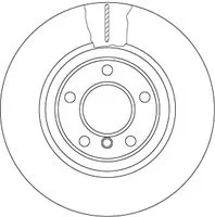 fren diski ön bmw 5 seri f10,f18 09>16/f11 10>1