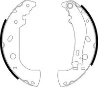fren pabuç balata arka fiat albea 1.3 mjt 03-07
