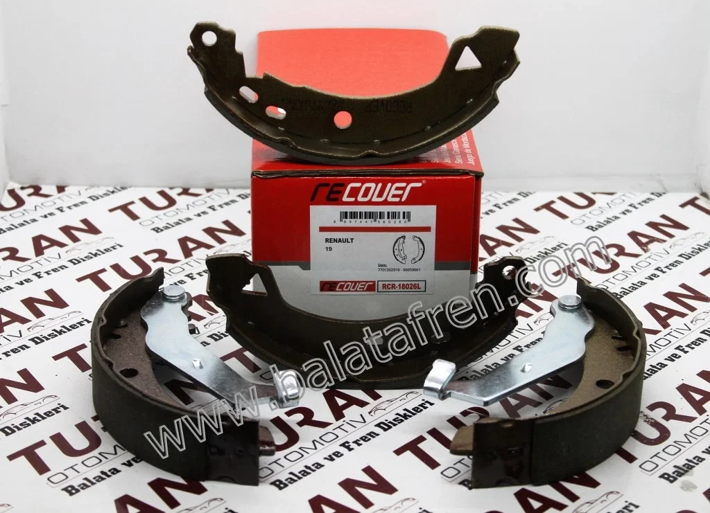 fren pabuç balata arka renault r19 98-01