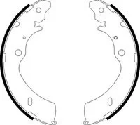 Isuzu d-max Fren Pabuç Balata Arka 02>11